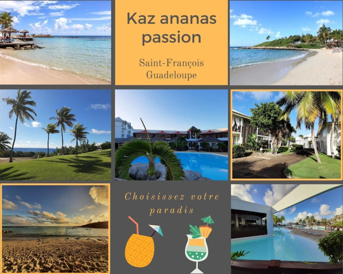 F3 _ Kaz Ananas Passion Au Manganao Apartment Saint-Francois  Exterior foto