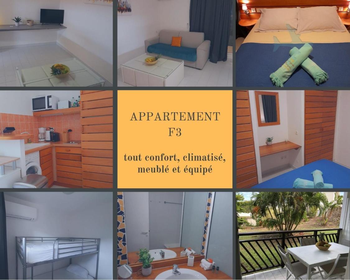 F3 _ Kaz Ananas Passion Au Manganao Apartment Saint-Francois  Exterior foto